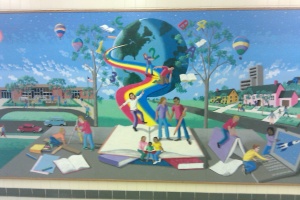Robeson Elementary mural